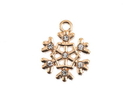 Sweet & Petite Charms, Snowflake 18x14mm, 8 pcs Online Hot Sale