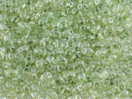 MiniDuo Beads, Crystal Green Luster, MSD0003-14457, 8 grams Online now