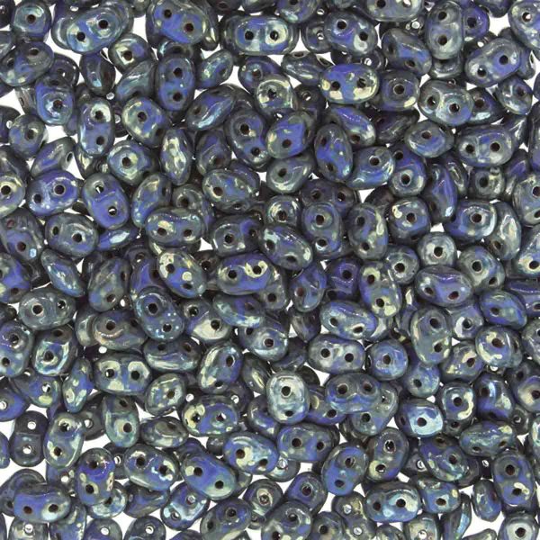 MiniDuo Beads, Blue Picasso, MSD3305-43400, 8 grams Online