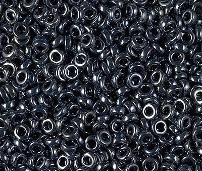 Miyuki 3mm Spacer Bead, Light Gunmetal, SPR3-0464, 8 grams Sale