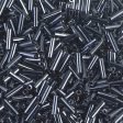 Miyuki 6mm Bugle Beads, Gunmetal (was BGL2-083), BGL2-0451, 17 grams For Cheap