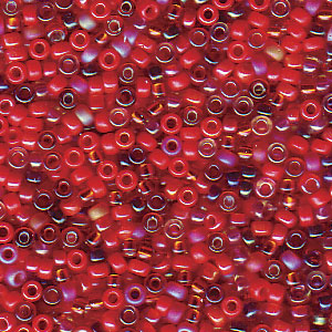 Miyuki 15 Round Seed Bead, 15-BMIX52, Mix - Red Medley, 8 grams on Sale