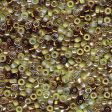 Miyuki 15 Round Seed Bead, 15-BMIX55, Mix - Olive Medley, 8 grams Sale