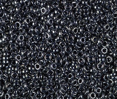 Miyuki 2.2mm Spacer Bead, Light Gunmetal, SPR2-0464, 7 grams Supply