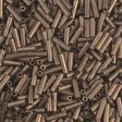 Miyuki 6mm Bugle Beads, Matte Metallic Dark Bronze, BGL2-2006, 17 grams Discount