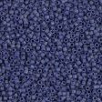 Miyuki Delica Bead 11 0, DB0377, Matte Met Royal Blue, 50 grams Sale