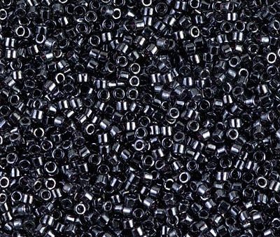 Miyuki Delica Bead 11 0, DB0001, Gunmetal, 50 grams Fashion