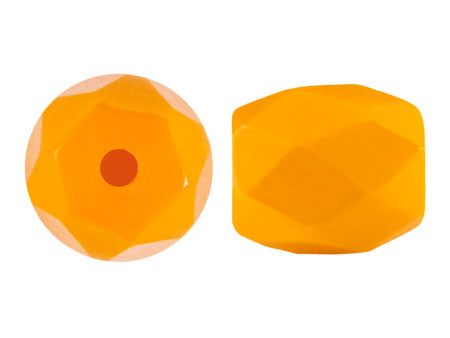 Baros Par Puca® Czech glass bead, Frost Tangerine, 10 grams on Sale