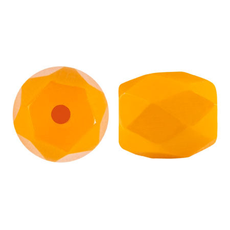 Baros Par Puca® Czech glass bead, Frost Tangerine, 10 grams on Sale