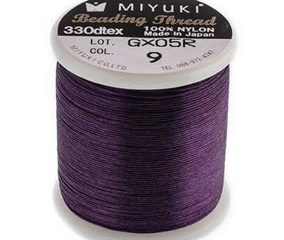 Purple Miyuki Nylon Beading Thread B, 50 meters Cheap