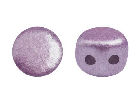 Kalos® Par Puca®, 2 Hole Bead, Metallic Matte Purple, 10 grams Fashion