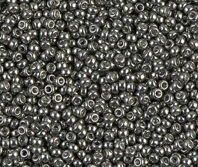 Miyuki 11 Round Seed Bead, 11-1087, Galvanized Green Steel, 13 grams Cheap