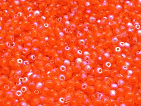 3mm Czech Round Druk Bead, Hyacinth AB, 50 pieces Hot on Sale