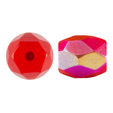 Baros Par Puca® Czech glass bead, Frost Cherry AB, 10 grams Hot on Sale