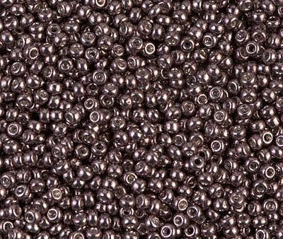 Miyuki 11 Round Seed Bead, 11-1088, Galvanized Smoky Mauve, 13 grams For Cheap