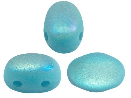 Samos® Par Puca®, SMS-6303-28701M, Opaque Blue Turquoise Matte AB, 10 grams Hot on Sale