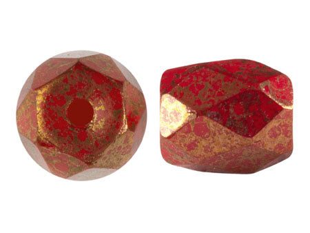 Baros Par Puca® Czech glass bead, Frost Cherry Bronze, 10 grams Online now