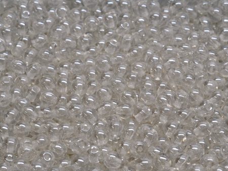 4mm Czech Round Druk Bead, Crystal Luster, 50 pcs on Sale