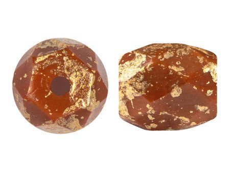 Baros Par Puca® Czech glass bead, Frost Caramel Splash, 10 grams Online Sale