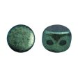 Kalos® Par Puca®, 2 Hole Bead, Metallic Matte Green Turquoise, 10 grams For Discount