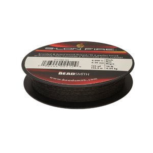 S-Lon Fire Beading Thread 10lb Black 125 Yards For Cheap