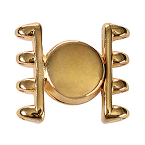 Ateni IV, Superduo Magnetic Clasp 24K Gold Plate, 1 piece on Sale