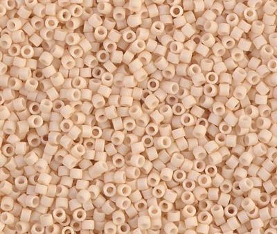 Miyuki Delica Bead 11 0, DB0353, Matte Opaque Antique Beige, 50 grams Cheap