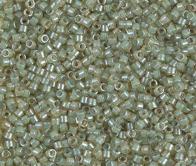 Miyuki Delica Bead 11 0, DB2052, Luminous Asparagus Green, 50 grams Discount