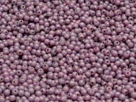 2mm Czech Round Druk Bead, Luster Opaque Amethyst, 100 pcs Discount