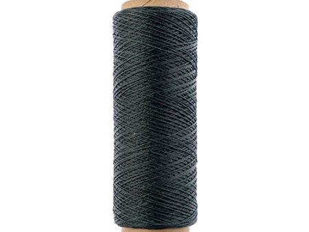 Gudebrod Waxed Thread 3ply Made In USA 500ft (152.4m) Spool 0.38mm (0.015in), Green Sale