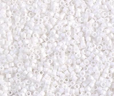 Miyuki Delica Bead 11 0, DB0351, Matte White, 50 grams Online now