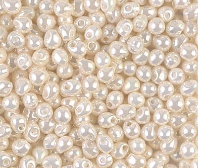 Miyuki 3.4mm Drop Bead, Cream Ceylon (Like DB 203), 5 grams Online now